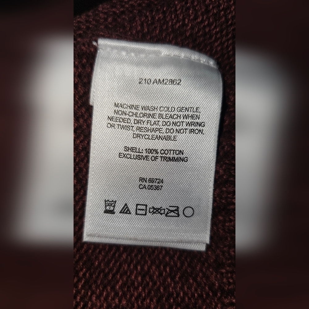 Columbia Men's 1/4 Zip Long Sleeve Pullover Sweater Sz L - Picture 4 of 4